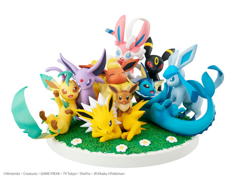 Pocket Monsters - Eevee - Flareon - Umbreon - Vaporeon - Jolteon - Espeon - Glaceon - Leafeon - Sylveon - G.E.M. EX (MegaHouse)