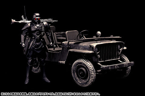 PLAMAX MF-35 minimum factory Akai Megane PROTECT GEAR with Special Investigations Unit Patrol Vehicle 1/20 Plastic Model
