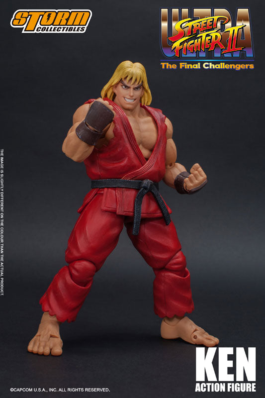 Ultra Street Fighter II: The Final Challengers - Ken Masters - 1/12 (Storm  Collectibles)
