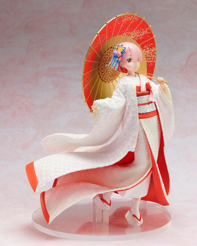 Re:Zero kara Hajimeru Isekai Seikatsu - Ram - F:Nex - 1/7 - Shiromuku ver. (FuRyu)