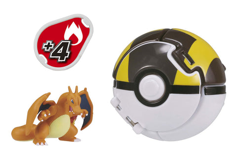 Pocket Monsters - Lizardon - Monster Collection - Poké Del-Z - Hyper Ball (Takara Tomy)
