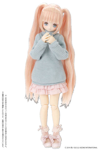Doll Clothes - PureNeemo S Size Costume - PNS lace & ribbon short socks - 1/6 - Pink (Azone)