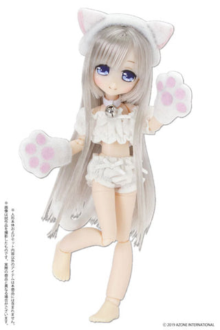 Picco Neemo Wear 1/12 FuwaKushu Nyanko Set White (DOLL ACCESSORY)