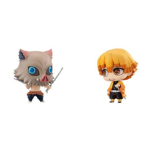 Kimetsu no Yaiba - Agatsuma Zenitsu - Inosuke Hashibira - Chimi Mega Buddy - Set of 2 Figures (MegaHouse)