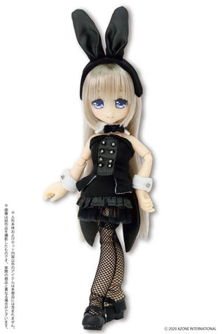 Picco Neemo Wear 1/12 Happy*Bunny Dress Set Black (DOLL ACCESSORY)