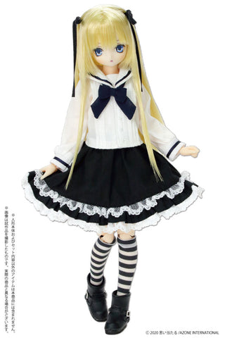 1/6 Pure Neemo PNS Ojou-sama Frill Tiered Skirt II Black (DOLL ACCESSORY)