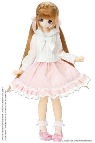 1/6 Pure Neemo PNS Ojou-sama Frill Tiered Skirt II Pink (DOLL ACCESSORY)