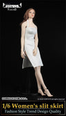 1/6 Woman Slit Skirt D White (DOLL ACCESSORY)