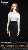1/6 Woman Dress Suit 2.0 C White (DOLL ACCESSORY)