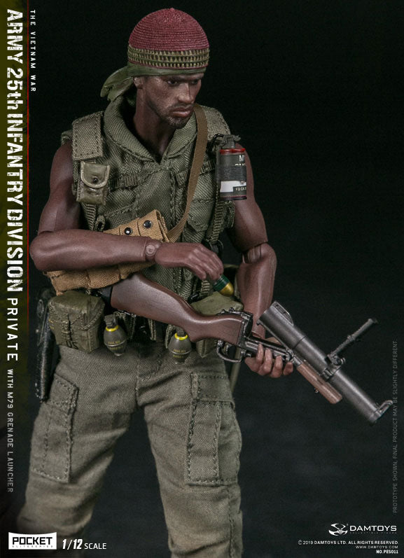 1/12 Pocket Elite Series US Army 25th Infantry Division Private