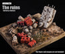 1/6-1/12 Display Diorama Town in Ruins - Fire Hydrant