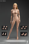 1/6 Western Beauty Head & VC3.0 Female Doll Body Set A