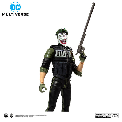"DC Comics" DC Multiverse 7Inch, Action Figure #018 Joker [Comic/White Knight]