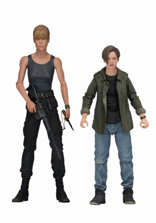 Terminator 2 / Sarah Connor & John Connor Ultimate 7 Inch Action