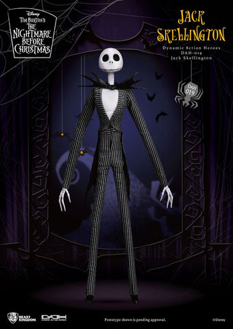 Dynamic Action Heroes #019 "The Nightmare Before Christmas" Jack Skellington