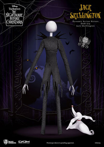 Dynamic Action Heroes #019 "The Nightmare Before Christmas" Jack Skellington