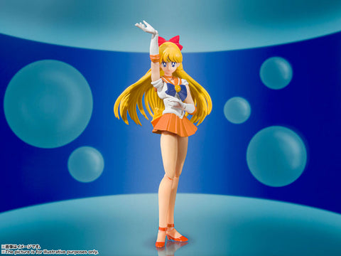 Bishoujo Senshi Sailor Moon - Artemis - Sailor Venus - S.H.Figuarts - Animation Color Edition (Bandai Spirits)