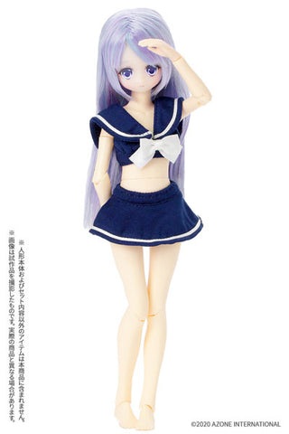 Pure Neemo Wear 1/6 PNS Sailor Bikini Set Navy (DOLL ACCESSORY)