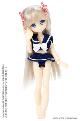 Picco Neemo Wear 1/12 Sailor Bikini Set Navy (DOLL ACCESSORY)