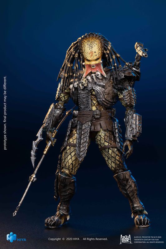 AVP 1/18 Action Figure Unmasked Scar Predator - Solaris Japan