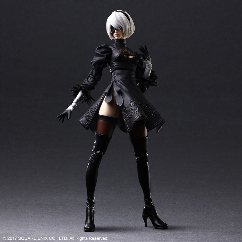 NieR: Automata - Pod 042 - YoRHa No. 2 Type B - Play Arts Kai - DX Edi ...