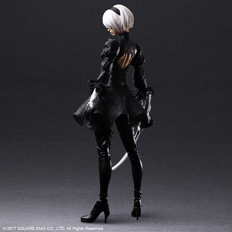  Square Enix NieR Automata: 2B Yorha No. 2 Type B (No Goggles  Ver.) Form-ISM Figure : Toys & Games