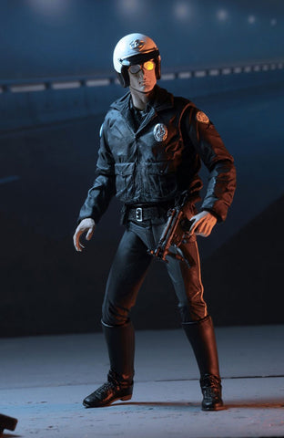 Terminator 2 / Motorcycle Cop T-1000 Ultimate 7Inch Action Figure