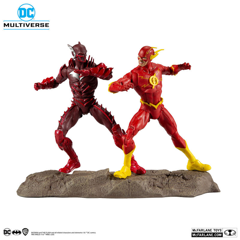 DC Comics DC Multiverse 7 Inch, Action Figure Flash vs Red Death