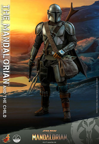 1/4 Scale "Mandalorian" 1/4 Mandalorian & The Child (2 Figures Set)