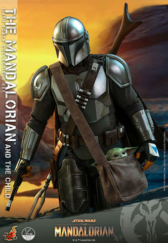 1/4 Scale "Mandalorian" 1/4 Mandalorian & The Child (2 Figures Set)