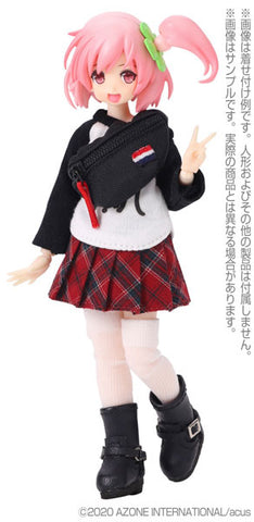 Picco Neemo Wear 1/12 Sling Backpack Black (DOLL ACCESSORY)