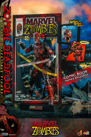 Comic Masterpiece "Marvel Comics" "Marvel Zombies" 1/6 Scale Figure Zombie Deadpool