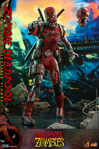 Comic Masterpiece "Marvel Comics" "Marvel Zombies" 1/6 Scale Figure Zombie Deadpool