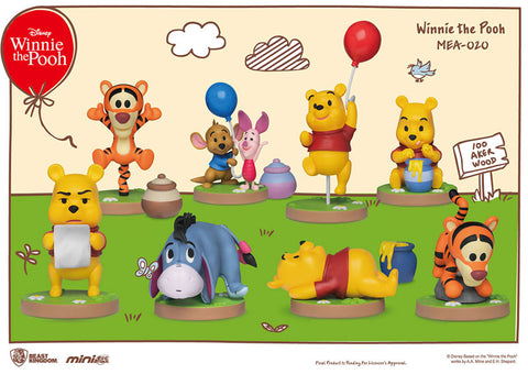 Mini Egg Attack "Winnie the Pooh" Classic Series Set of 8 Figures