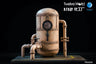 1/12 Abandoned Factory Tank Diorama A