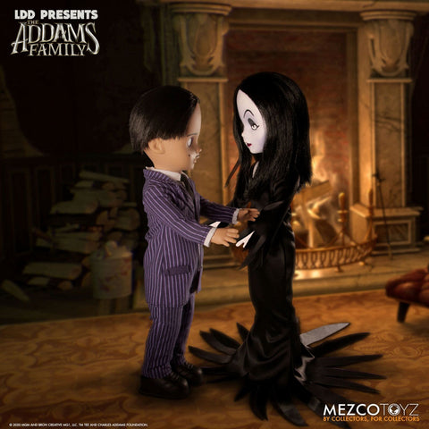 Living Dead Dolls / The Addams Family: Gomez & Morticia 2PK