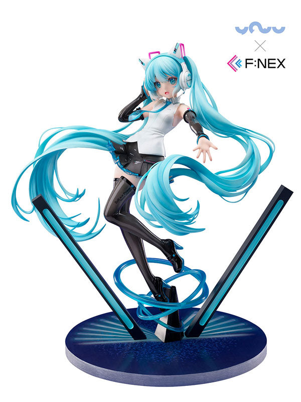 YOWU x F:NEX] Hatsune Miku Cat Ear Headphone Ver. 1/7 - Solaris Japan