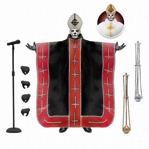 GHOST B.C./ Papa Emeritus I Ultimate 7 Inch Action Figure