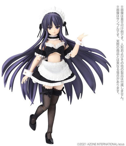 Picco Neemo Wear 1/12 Sexy Maid Set Black (DOLL ACCESSORY)