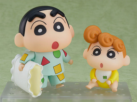 Crayon Shin-chan - Nohara Himawari - Nohara Shinnosuke - Nendoroid #1565 - Pajama Ver. (Good Smile Company)