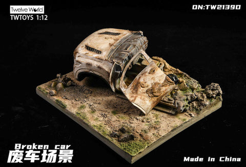 1/12 Scrap Car Diorama D