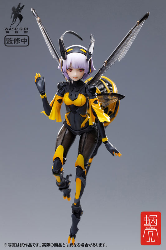 BEE-03W WASP GIRL Bun-chan 1/12 Complete Model Action Figure
