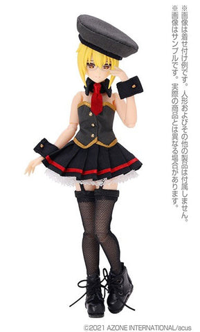 Picco Neemo Wear 1/12 Military Costume set Dark Gray x Black (DOLL ACCESSORY)