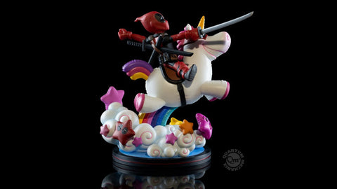 Q-fig Max Elite/ Marvel Comics: Deadpool & Unicorn PVC Figure