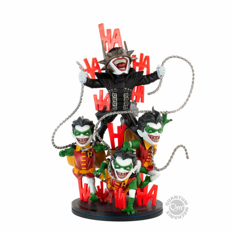 Q-fig Max Elite/ DC Comics: Batman Who Laughs with Robins PVC Figure