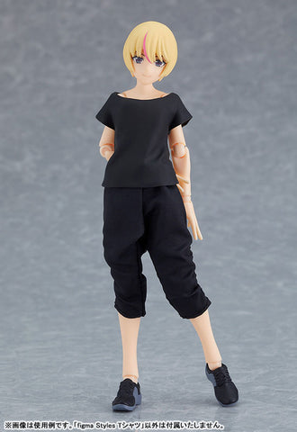 figma Styles - T-Shirt - Black (Max Factory)