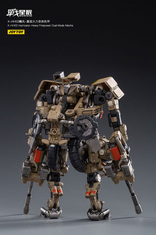 1/18 Battle for the Stars X-HH02 Hurricane Heavy Fire Power Dual Mode Mecha