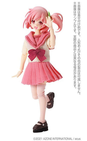 Picco Neemo Wear 1/12 Cheerful Sailor Outfit Set Light Yellow x Pink (DOLL ACCESSORY)