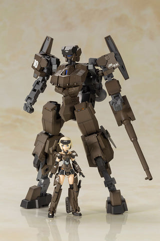 Frame Arms Girl Hand Scale Gourai with Jinrai Armor Plastic Model