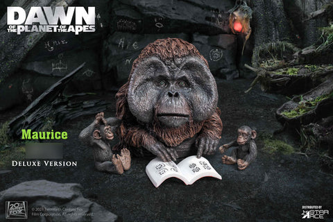 Dawn of the Planet of the Apes Maurice Deluxe Edition Deformed Style Statue